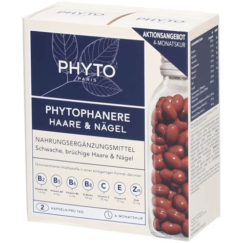 Phyto Phytophanere Duo Kapseln 2x120 St Shop Apotheke