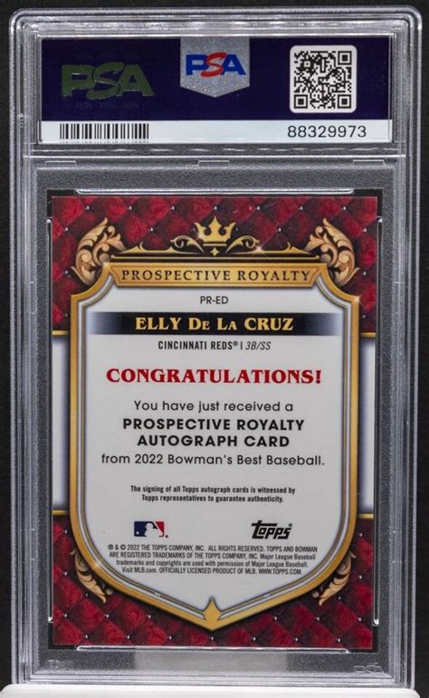 Elly De La Cruz Bowman S Best Prospective Royalty Rc Auto