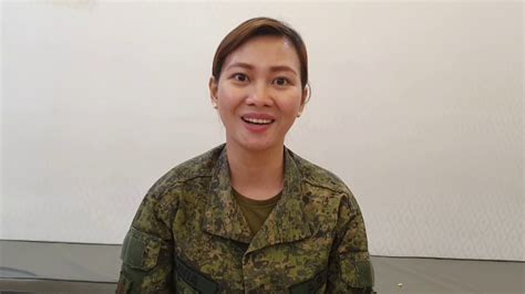 Female Rotc Cadet Joins The Philippine Army Youtube