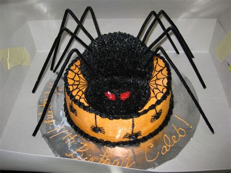 Halloween Spider Cake - CakeCentral.com