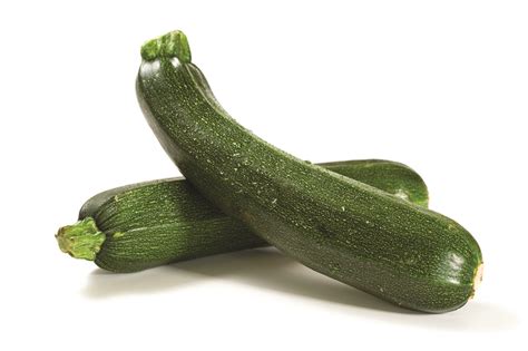 Two Fresh Zucchini Isolated Lakewinds Food Co Op