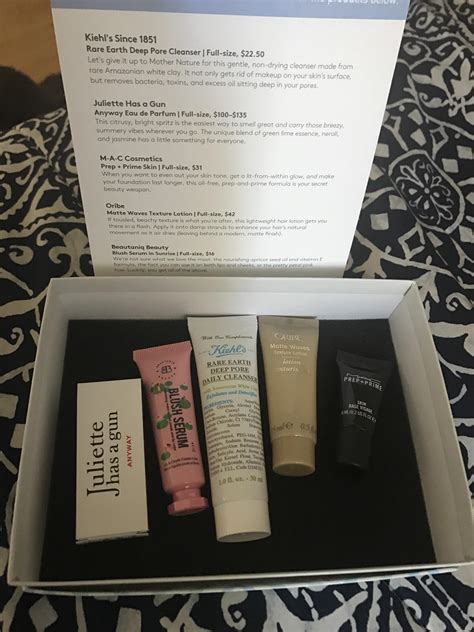 July 2017 Curated Birchbox Came In Today R Beautyboxes