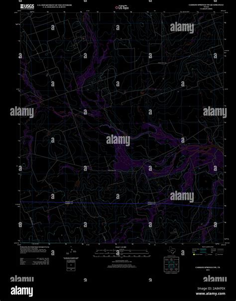 Map of carrizo springs texas hi-res stock photography and images - Alamy