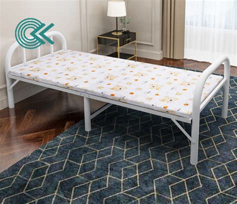 Ckx Modern Folding Bed Single Portable Home Simple Bed Folding Bed High