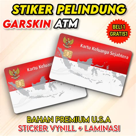 Jual Sticker Kartu Atm Flazz E M Ney Skin Card Garskin Kartu