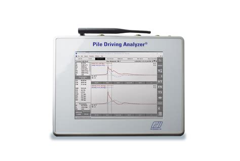 Pile Driving Analyzer® Pda For High Strain Testing Pile Dynamics Inc