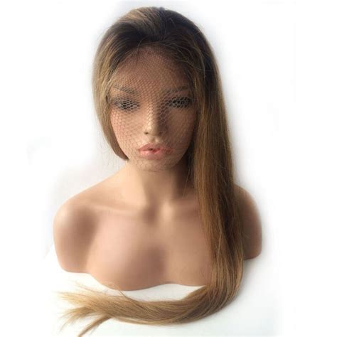 250 Density Lace Front Human Hair Wigs Brazilian Remy Straight Black