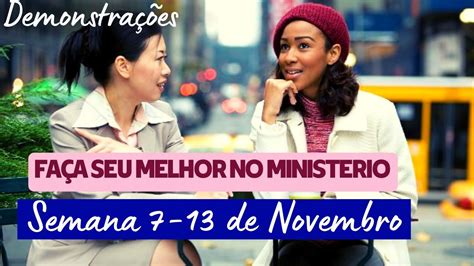 Reuni O Meio De Semana Novembro Faca Seu Melhor No Ministerio