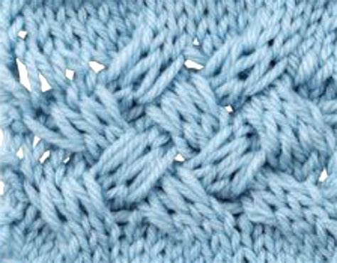 Long Woven Cable Knitting Stitch Knitting Kingdom