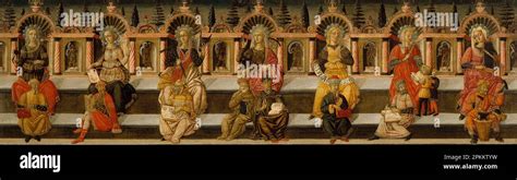 The Seven Liberal Arts Circa By Lo Scheggia Stock Photo Alamy