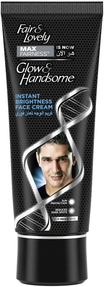 Glow And Handsome Face Cream Instant Brightness 100g Amazonae Beauty