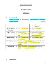 Bbbe Economics Tutorial Mc Oligopoly Group Docx Bbbe