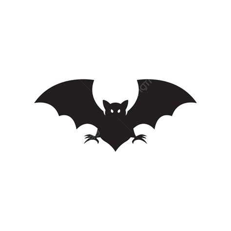 Bat Vector Icon Template Design Spooky Animal Season Vector, Spooky ...