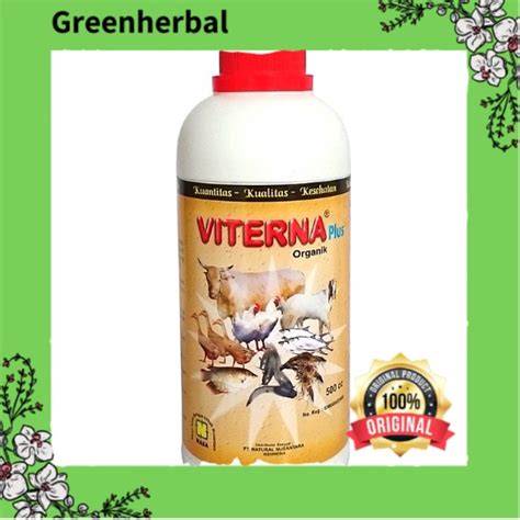 Jual Viterna Nasa Vitamin Ternak Isi 500 Cc Nutrisi Pakan Ternak Dan