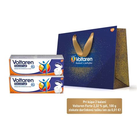 Voltaren Forte 2 32 gél 2x 100 g Mediklin Banská Bystrica