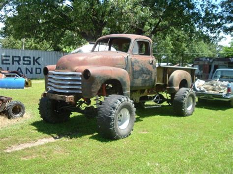 1953 Chevrolet Truck Project Rat Rod 4x4 For Sale Chevrolet Other