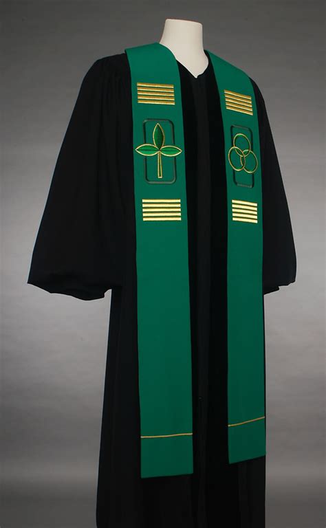 Jubilee 4800 Series Green Stole 110 Length Cokesbury