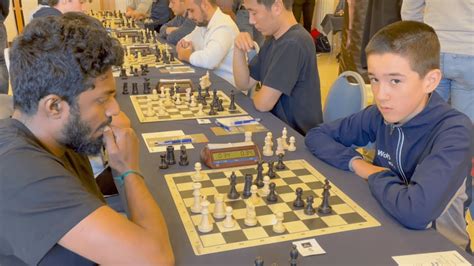 Adhiban Vs 12yo Andy Woodward 2022 Sunway Sitges Chess Festival