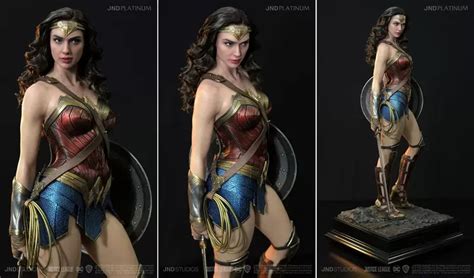 JND Studios Lifelike Wonder Woman Statue From Justice League IFiDEA