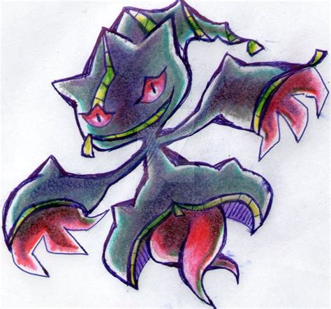 Mega Banette 2do Intento By Solanxpsychopathic On Deviantart