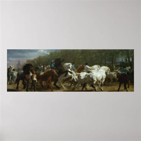 "The Horse Fair" by Rosa Bonheur Poster, Print | Zazzle.com