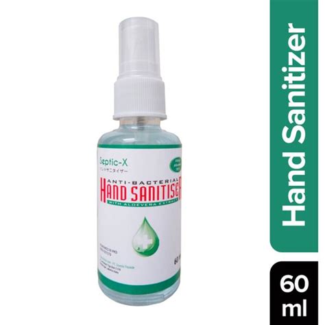 Jual SEPTIC X Hand Sanitizer Spray 60 ML Anti Bacteria And Virus Di