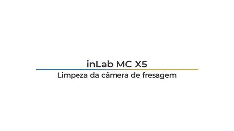 Inlab Mcx Limpeza Da C Mera De Fresagem Youtube