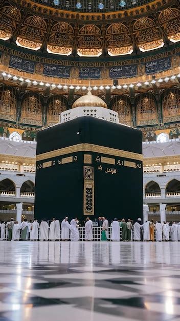 Al Kaaba Dans La Mosqu E Al Haram La Mecque En Arabie Saoudite Hajj