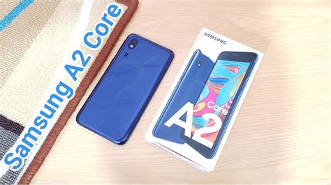 Samsung A2 Core Unboxing And Review Youtube