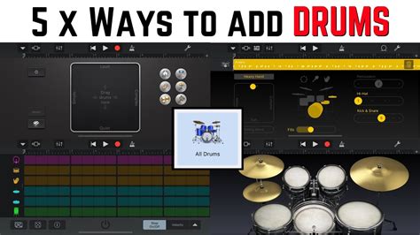 How To Record Drums In Garageband Ios Ipad Ipad Youtube