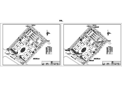 某大型工厂厂区规划设计总平面布置图工业建筑土木在线