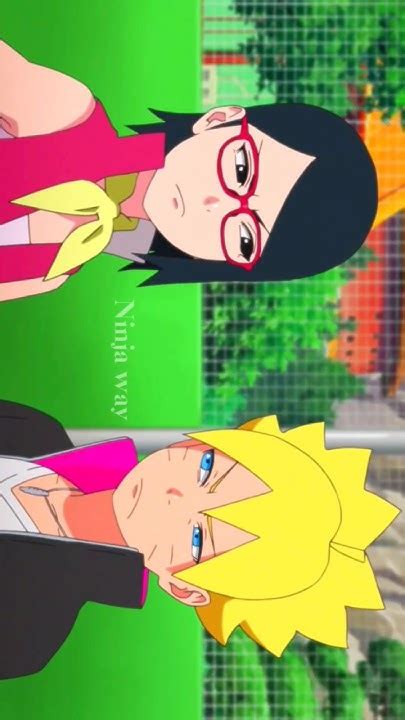 Boruto And Sarada😍💐🥰🌹😘🥀 Naruto Narutofans Anime Viral Shorts Youtube