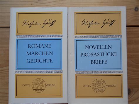 Werke 2 Bände Bd 1 Romane Märchen Gedichte Bd 2 Novellen