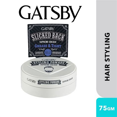 Gatsby Styling Pomade G Supreme Grease Urban Dry Prefect Rise