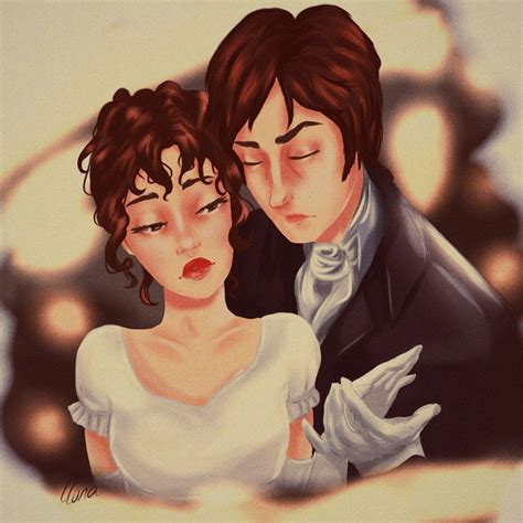 Pride And Prejudice Fanart Collection — Tinwhistlings Darcy And Lizzie For A Friend ️ Romantic