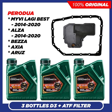 auto filter set perodua atf  sp  perodua myvi   alza