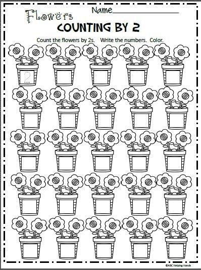 Pin by Mayra Alarcón on Números Spring math Math worksheet Spring