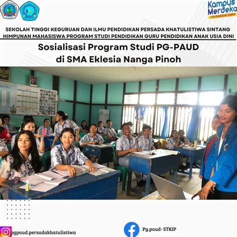 Rabu Januari Pengurus Hmps Program Studi Pg Paud Melaksanakan