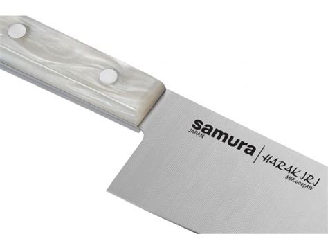 Нож Samura Harakiri Сантоку, 175 мм, перламутровая рукоять купить в ...