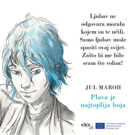 Promocija Kultne Knjige Plava Je Najtoplija Boja Jul Maroh Po Kojoj