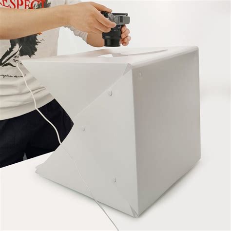 Led Folding Lightbox Portable Photography Vicedeal