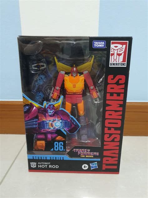 TRANSFORMERS STUDIO SERIES 86 AUTOBOT HOT ROD Hobbies Toys Toys Games On Carousell