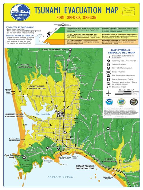 Port Orford | Physical Oceanography | Hazards