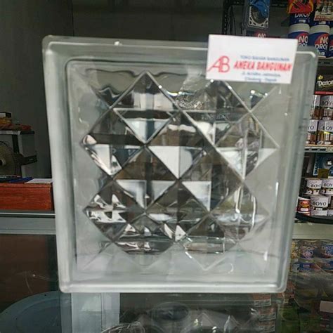 Jual Glass Block Dinding Merk Mulia 1 Dus Isi 6 Pcs Blok Kaca Roster Kaca Via Ekspedisi