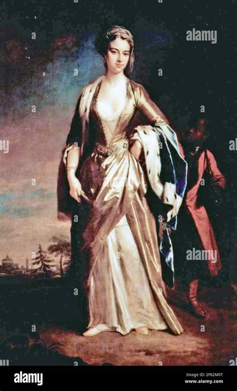 Lady Mary Wortley Montagu Turkish Dress Hi Res Stock Photography And