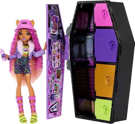 Monster High Coffret Monstrueux Secrets Clawdeen Wolf Avec Poup E