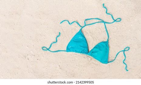 Flat Lay Picture White Yellow Bikini Stock Photo 1659391387 Shutterstock