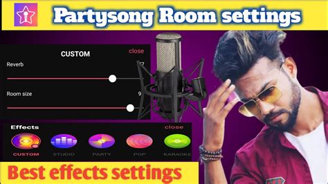 Starmaker Custom Settings Custom Effect Settings Custom Kya Hota