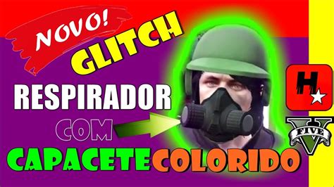 GTA 5 ONLINE 1 39 GLITCH RESPIRADOR CAPACETE COLORIDO PS4 XBOX ONE