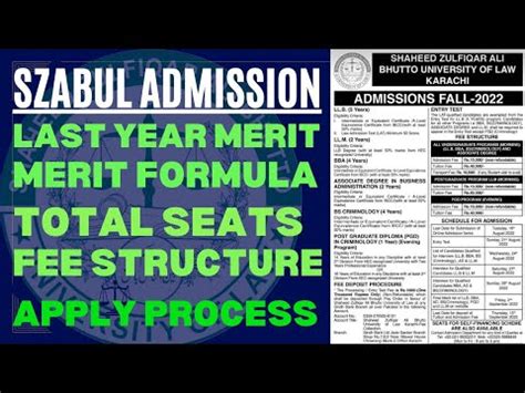 How To Apply For SZABUL SZABUL Admission 2022 LLB Law From